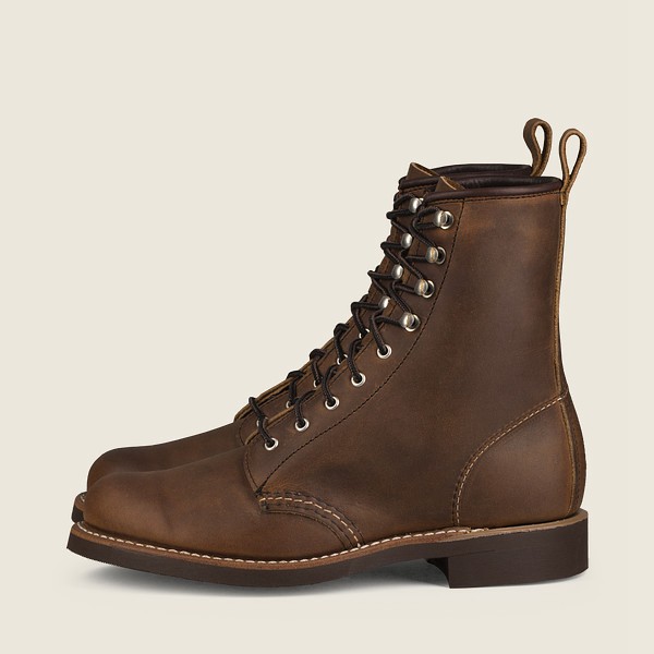 Bottes Red Wing Heritage - Silversmith - Short Rough & Tough Cuir - Marron - Femme 790BYHTWM